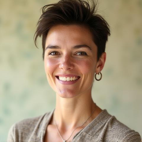 Professional headshot of Sinead O'Connor, a holistic therapist and nutritional guidance expert.
